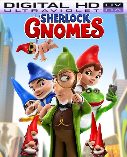 Sherlock Gnomes HD UV Ultraviolet Code     