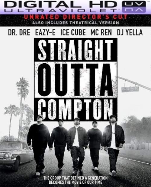 Straight Outta Compton HD Digital Ultraviolet UV Code