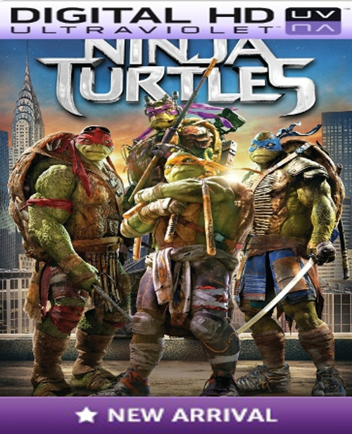 Teenage Mutant Ninja Turtles HD Digital Ultraviolet UV Code