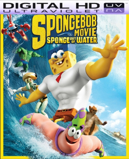 The Spongebob Movie  Sponge Out of Water HD Digital Ultraviolet UV Code