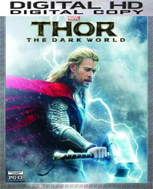 Thor The Dark World HD Digital Copy Code (VUDU)