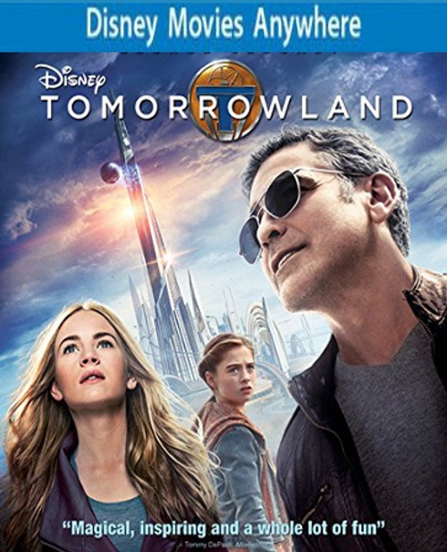 Tomorrowland HD DMA Disney Movies Anywhere Code, Vudu or iTUNES