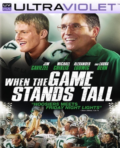 When the Game Stands Tall SD Digital Ultraviolet UV Code