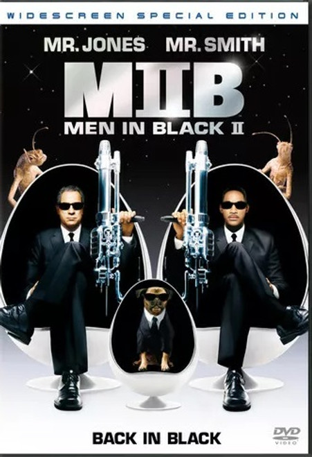 MEN IN BLACK II BACK IN BLACK DVD