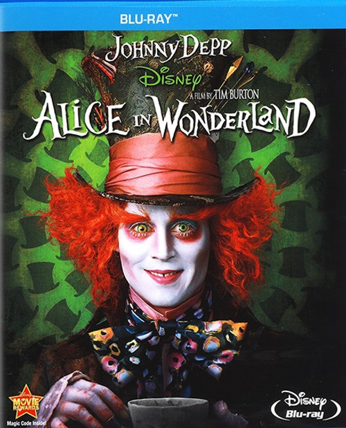 Alice In Wonderland Blu ray USED
