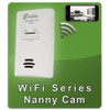 Original NannyCam WiFi Carbon Monoxide Detector Nanny Cam