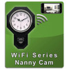 Original NannyCam WiFi Pendulum Clock Nanny Cam