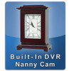 Original NannyCam DVR Mantel Clock Nanny Cam (Tall)