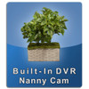 Original NannyCam DVR Silk Plant Nanny Cam - GS1