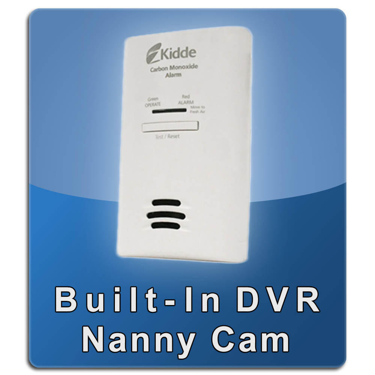 Original NannyCam DVR Carbon Monoxide Detector Nanny Cam