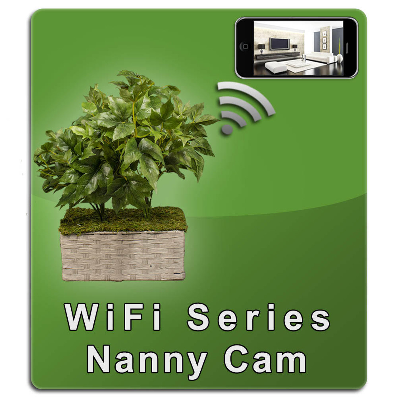 Original NannyCam WiFi Plant Nanny Cam