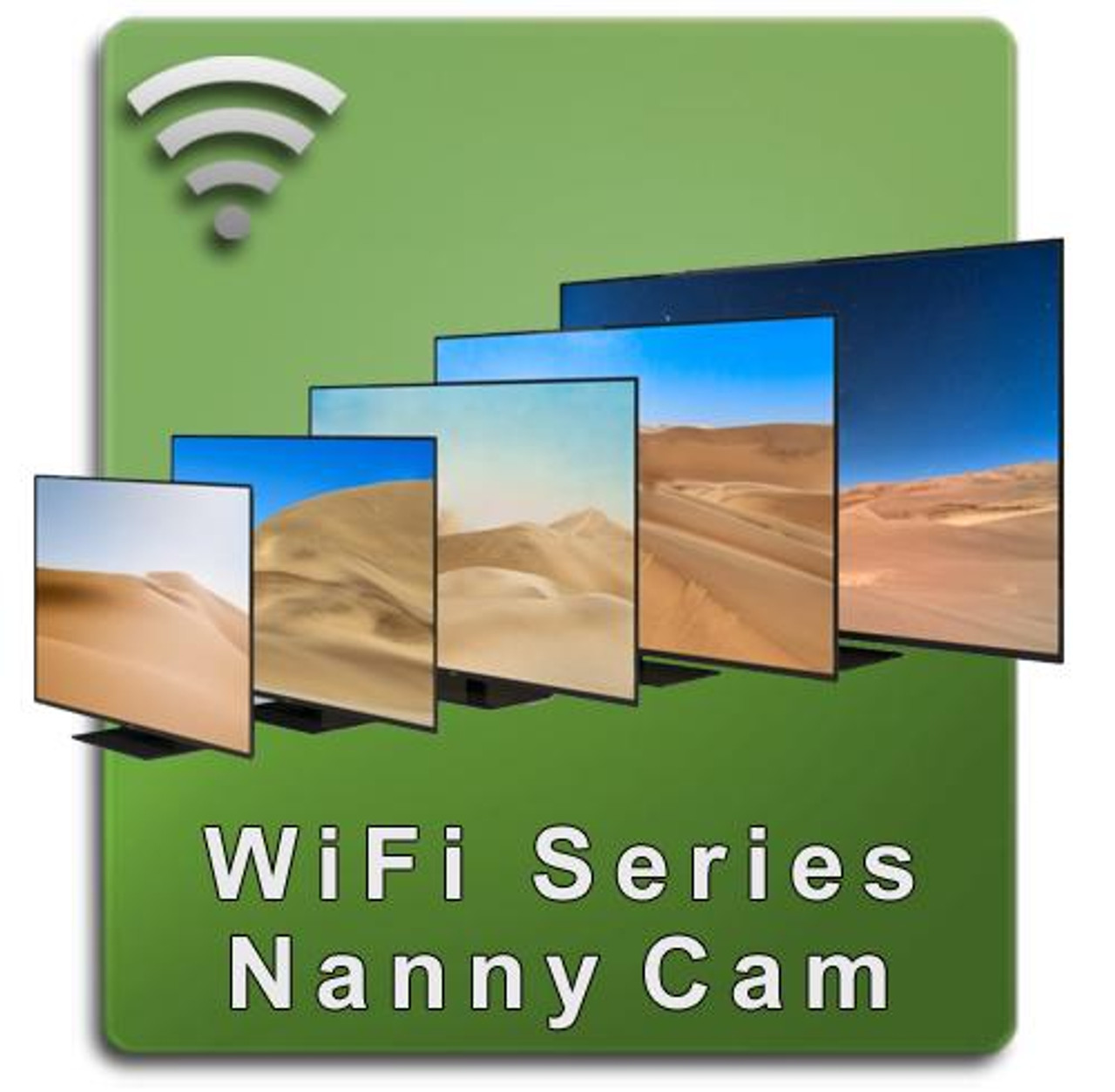 Original NannyCam WiFi Flat Screen TV Nanny Cam