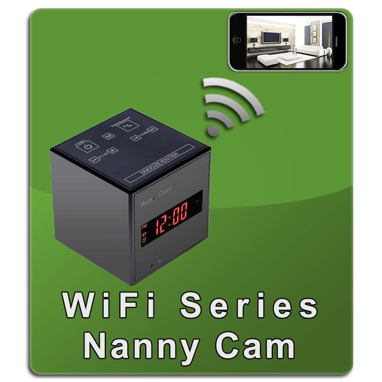 Speaker sales nanny cam