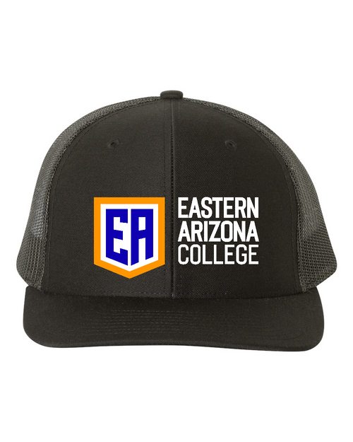 Black/Black Richardson hat-Primary Logo EAC