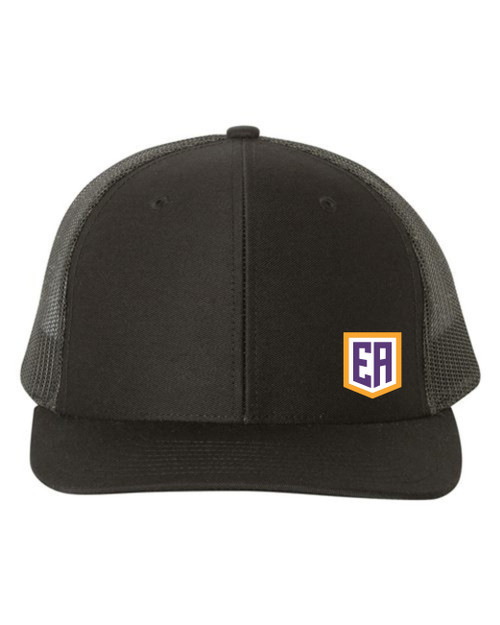 Black Richardson Snapback w/ Silicone patch