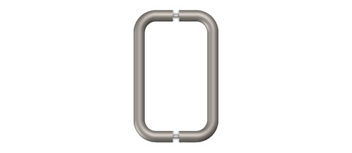 A00015, BMNW8X8BN, H-8BTB-BN, 8 inch Back to Back Pull, Brushed Nickel