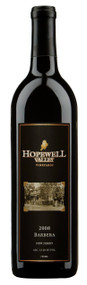 This is a bottle of Barbera wine produced by Hopewell Valley Vineyards - one of many New Jersey wineries