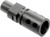 Side view of the P90 muzzle brake in stock and on sale now.