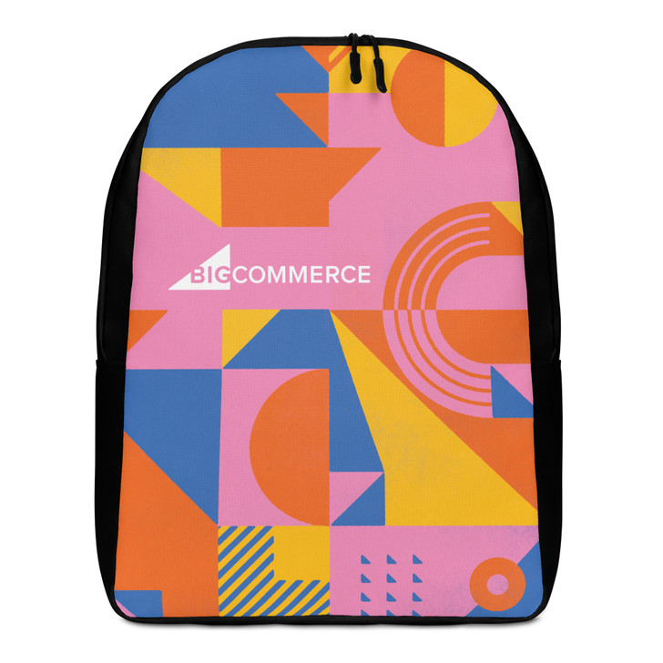 Patterned Backpack - Pink