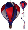 RED, WHITE, AND BLUE HOT AIR BALLOON