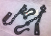 Military Issue 1/4 ton Jeep Trailer Safety Chains- Set of 2