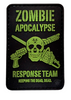 PVC MORALE PATCH - ZOMBIE APOCALYPSE 6612