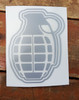 Grenade Vinyl Sticker Decal