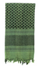 Woven Coalition Desert Scarves/Shemagh OD/Black