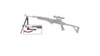 ATI Outdoor Featherlite Bipod For SKS Black Nylon