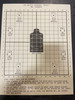 Military Issue Silhouette  M4/M16 25-Meter Two-Sided Zeroing Target