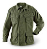 U.S. Military Issue OD Slant Pocket Shirt X-Small Regular