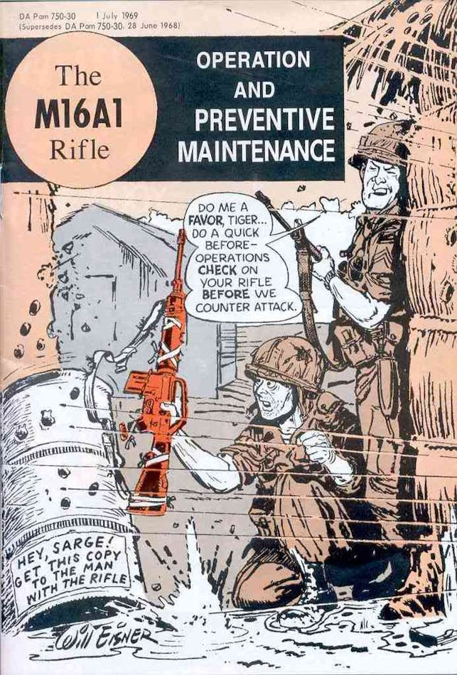 The M16 Comic Book BK172