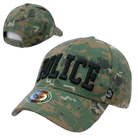 Police Woodland Digital Cap