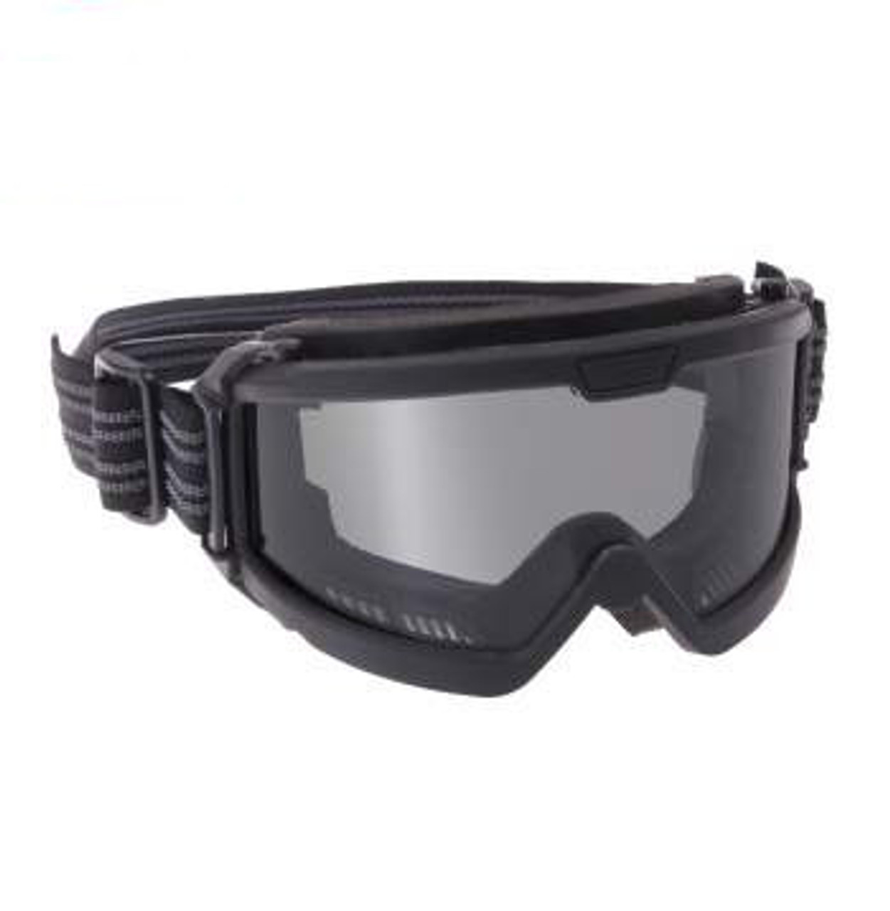 Rothco OTG Ballistic Goggles Black with Smoke Lens