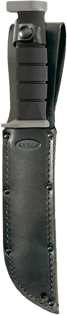 Ka-Bar Full Size Black Knife-Serrated Edge 1212