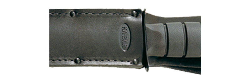 Ka-Bar Full Size Black Knife-Serrated Edge 1212