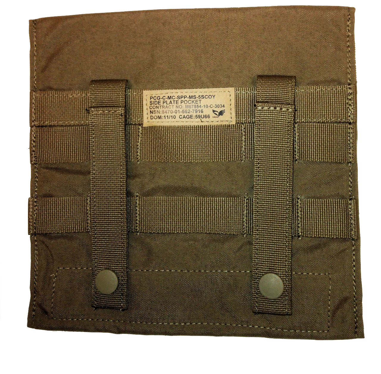 Molle Side Plate Pocket Coyote