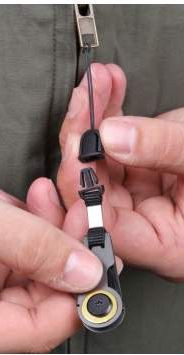 Zipper Pull Folding Knife