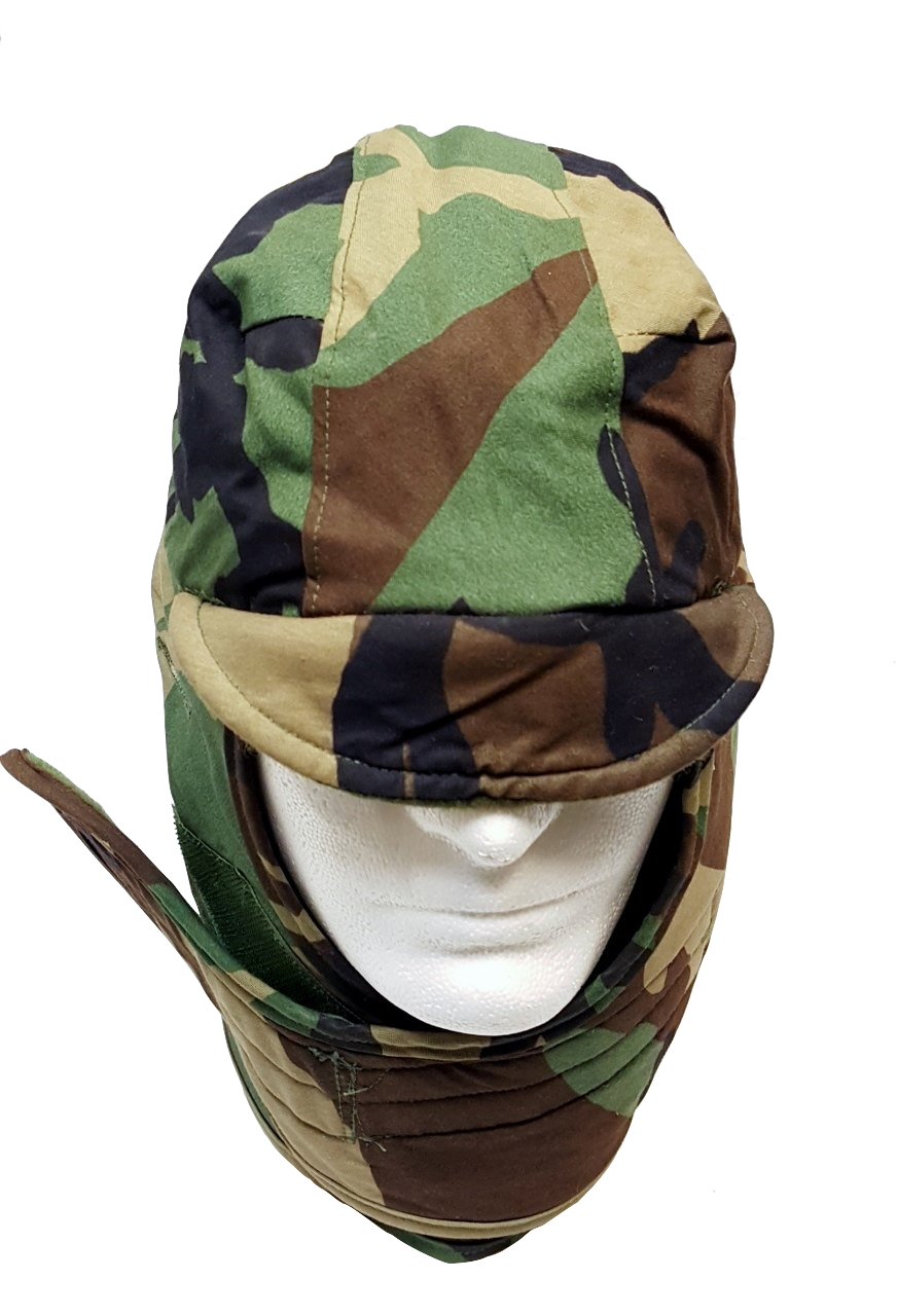 Genuine Military Issue Cold Weather USED Cap/Helmet Liner Woodland Size 7