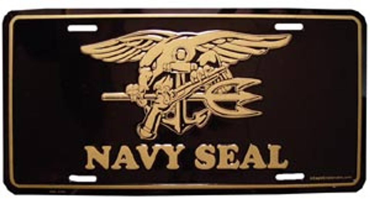 Navy Seal License Plate