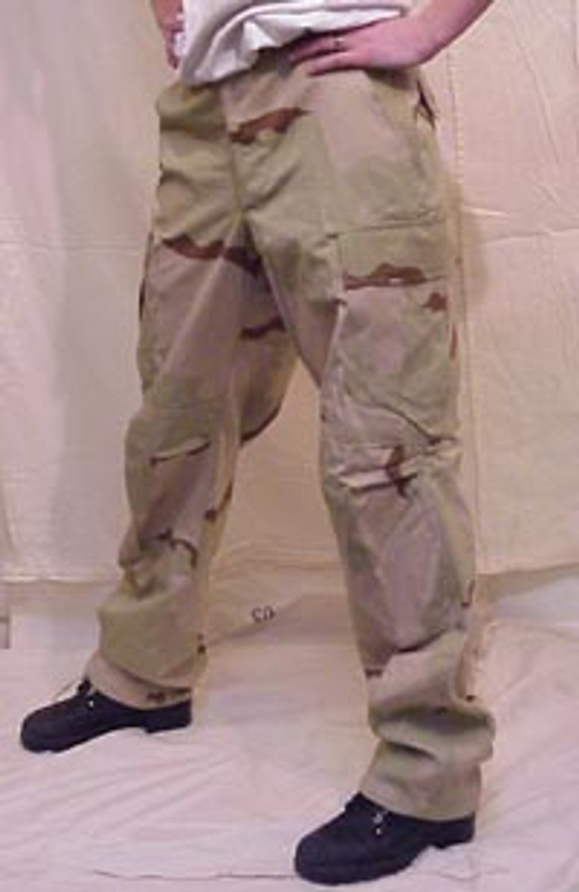 tri color desert camo pants