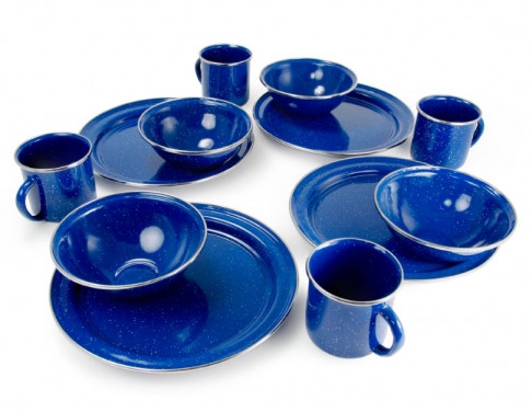 GSI Outdoors Pioneer Enamelware Table Set - Thumbnail 5