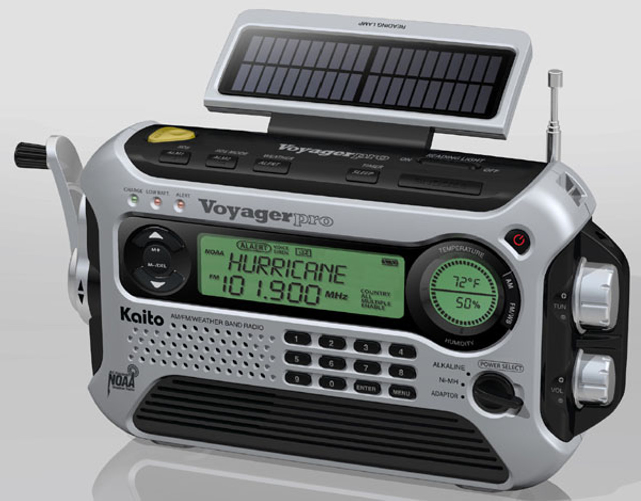 kaito ka600l voyager pro solar radio