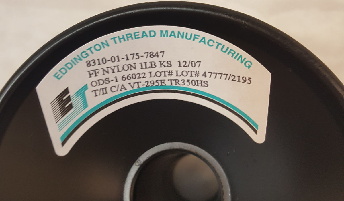 Military Issue Nylon OD Thread 1 lb Spool
