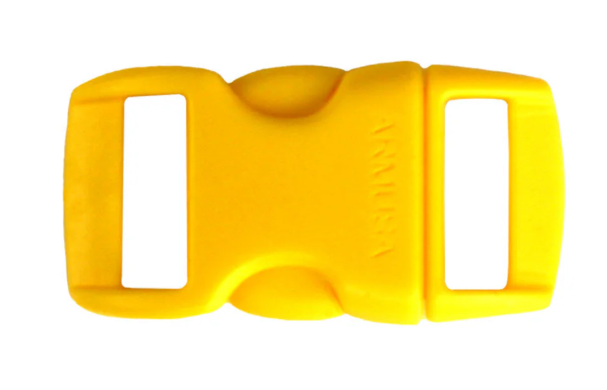 3/8" CURVED SIDE RELEASE PLASTIC BUCKLE 10 pack