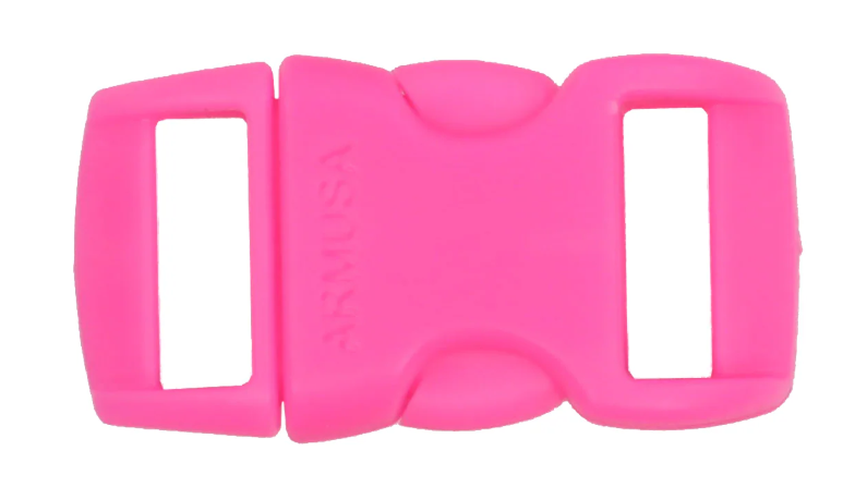 3/8" CURVED SIDE RELEASE PLASTIC BUCKLE 10 pack