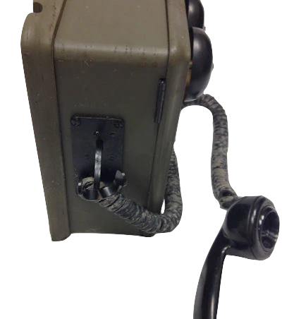 VINTAGE KELLOGG Switchboard Supply Co 5812-MX Wall Phone Box Army Signal Corp