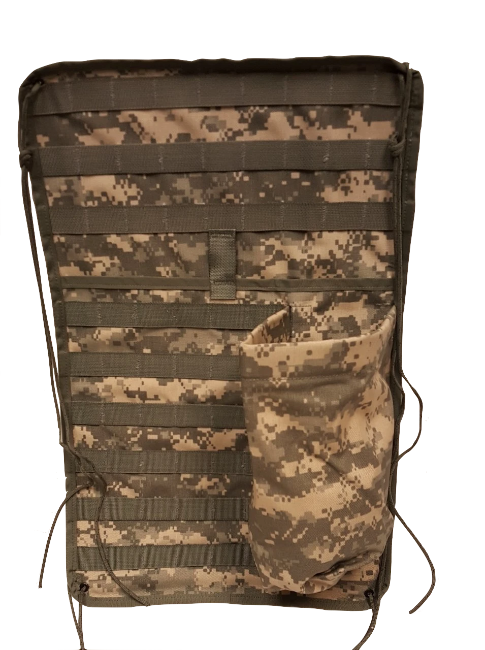 Military Issue MOLLE Vehicle Seat Panel ACU Digital