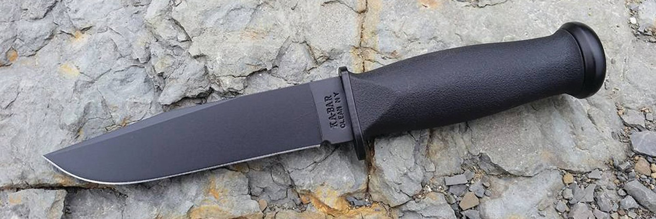 Ka-Bar Kraton Handled Straight Edge Mark I Model 2221