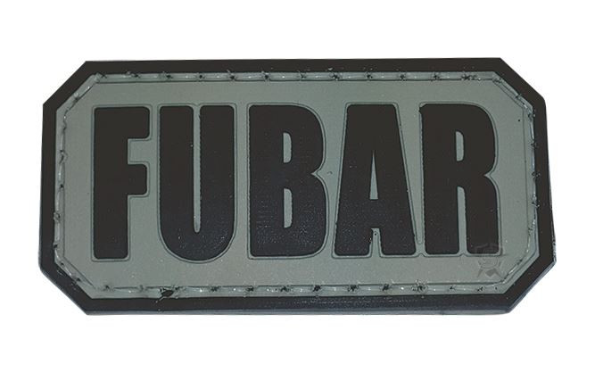 5ive Star Gear PVC MORALE PATCH - FUBAR 6710